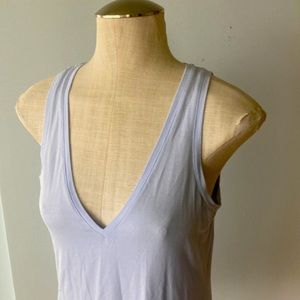 Light blue small Babaton tank